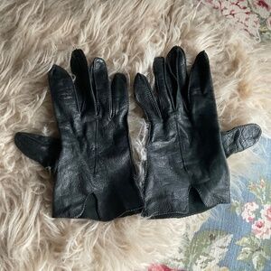 Vintage Deerskin Leather Gloves size 7